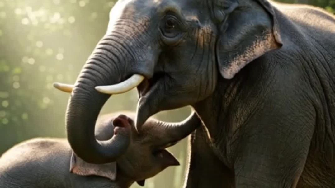 ⁣Hathi or use bacche ķi story