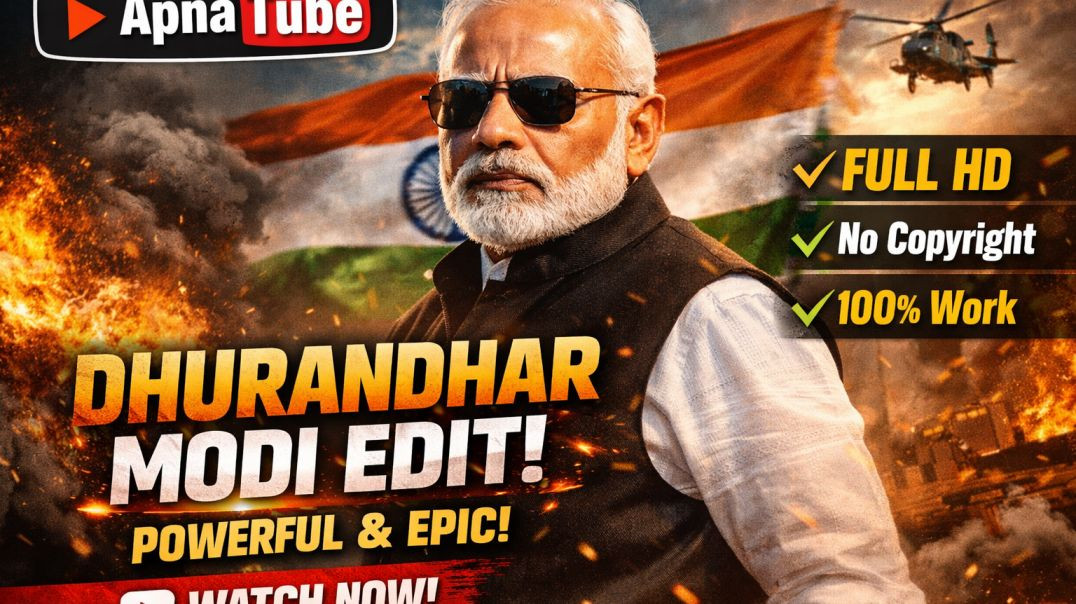 ⁣🔥 Dhurandhar Modi Edit | Powerful Attitude Status | Desh Ka Leader 🔥