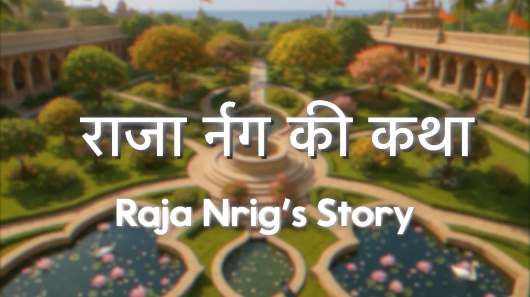 ⁣राजा नृग की कथा _ An AI Short Video _ Pujya Premanand Govind Sharan Ji Maharaj(1080P_HD)