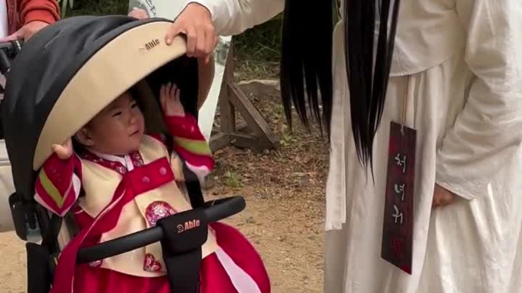 30개월 인생 처음으로 귀신 만남 울애기