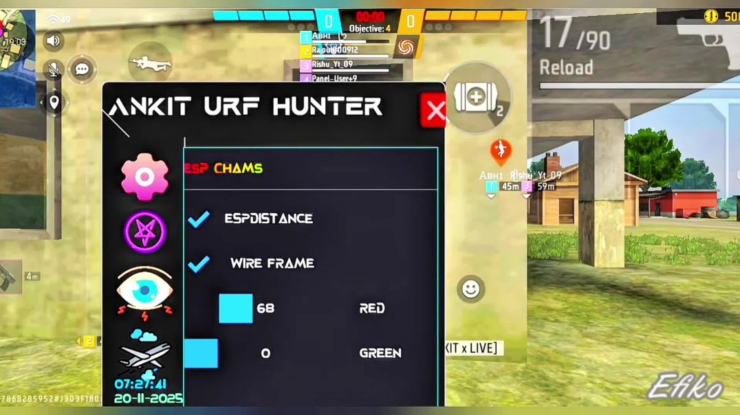 ⁣FREE FIRE MAX MOD MENU #freefire #panel