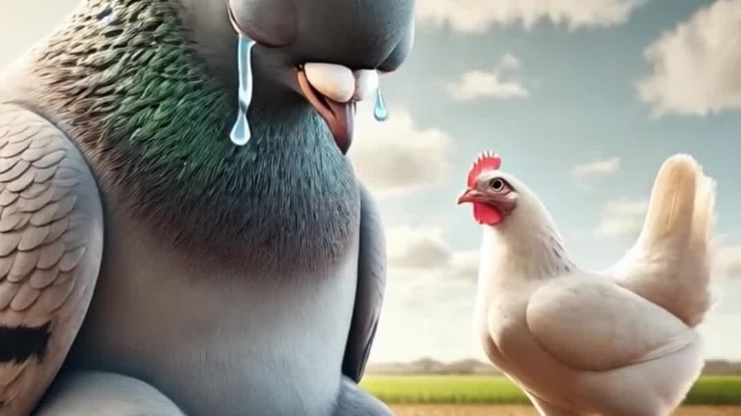 ⁣Murgi aur kabutar ki story / cartoon video / kids video