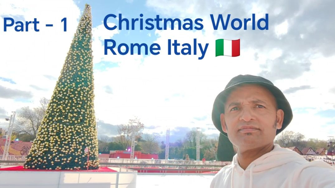 ⁣🇮🇹 इटली का सबसे बड़ा Christmas Village | Part - 1