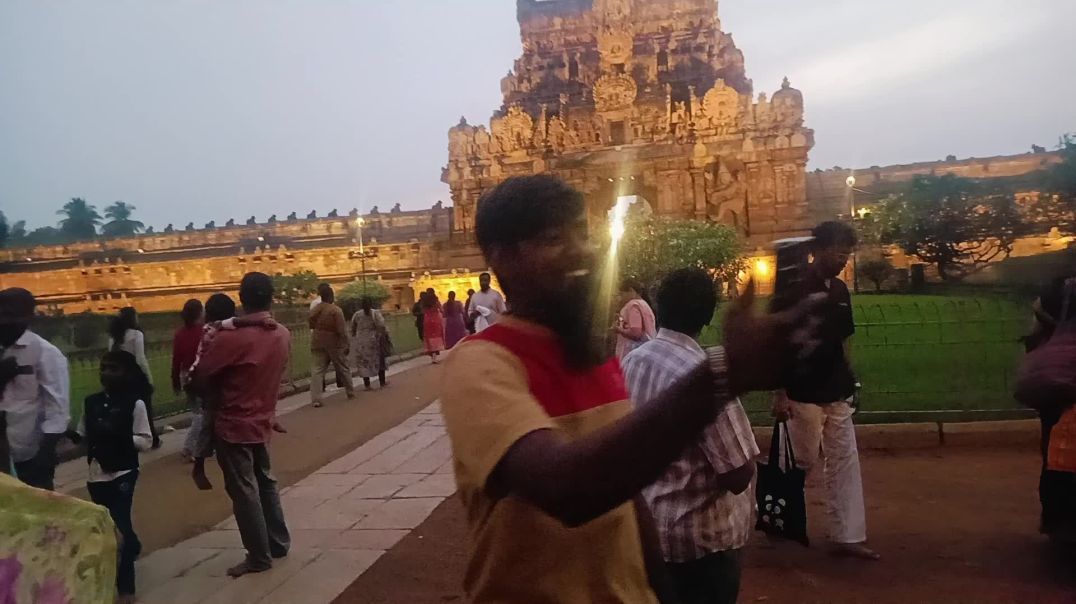 ⁣Shiv temple Thanjavur Tamil Nadu