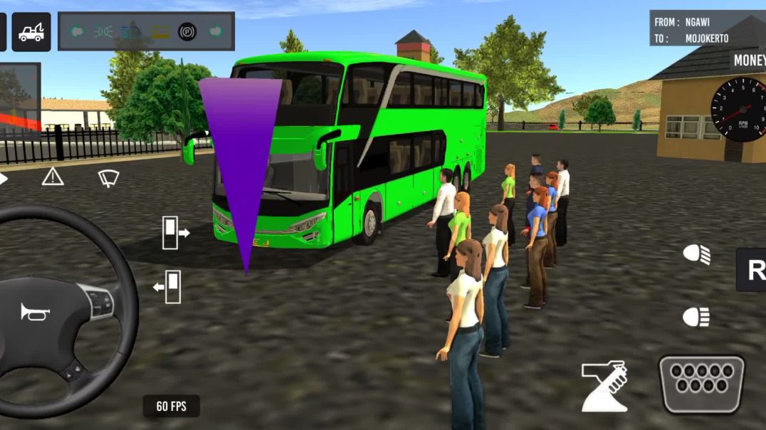 ⁣Best Bus simulator games for android Indonesian Coach bus Driving | Euro Bus simulator 2025 Android