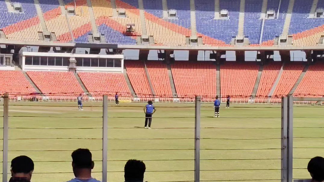 ⁣Live Cricket match Narendra Modi stadium 🏟️
