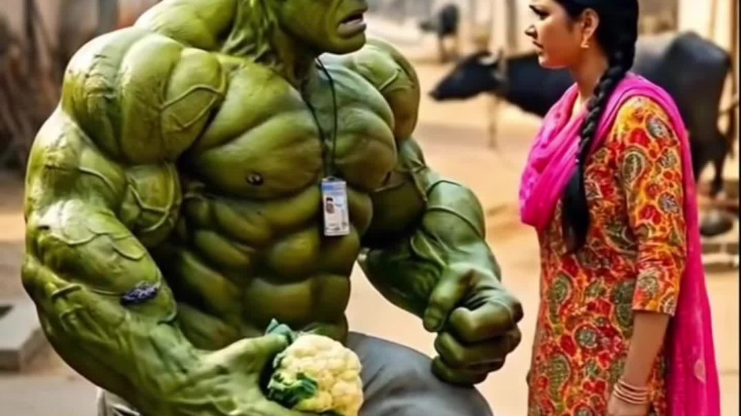 ⁣Halku Ka इंतक़ाम #hulk#desihulk#aihulk #trendingaihulk #hulkvsthanos#viralaihulk #ai