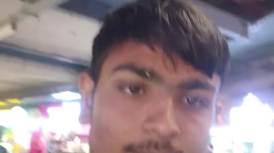 ⁣From dehli metro station