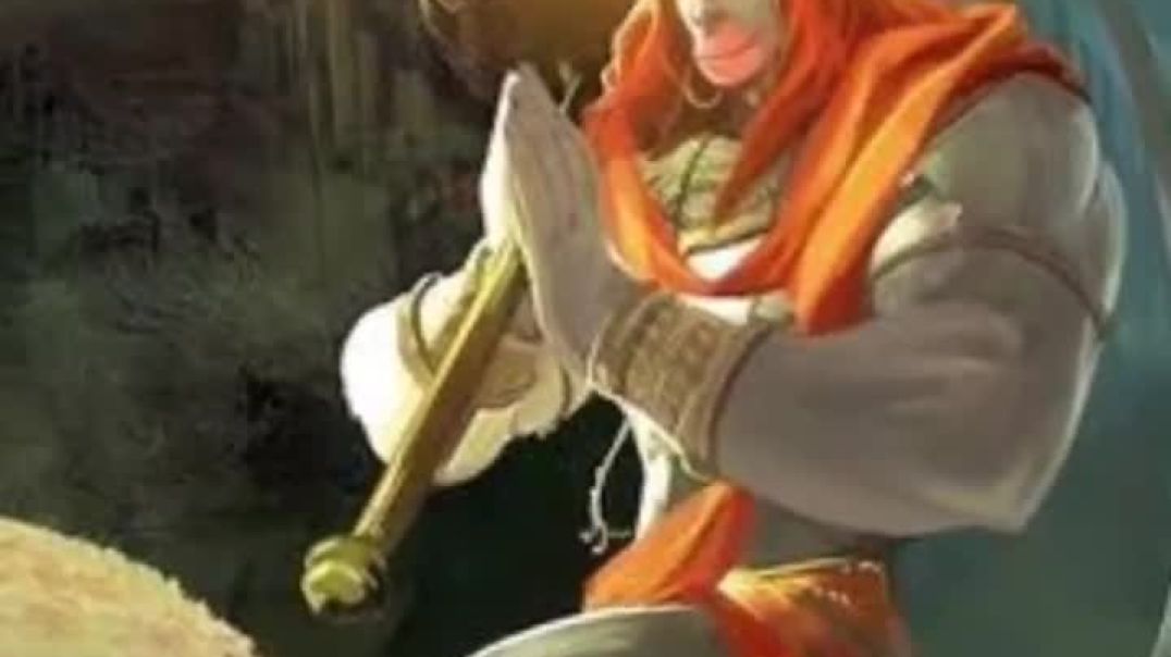 ⁣Jai shree Ram jai bajrangbali