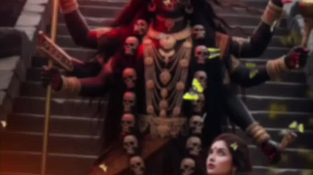 ⁣हे महाकाल महाशक्ति हमे दे दे ऐसी भक्ति hey mahakal mahashakti jaimatadi durgapuja #shortvideo #sorts