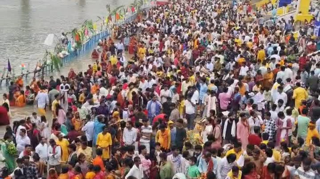 ⁣Patna Marine drive chhat puja tym