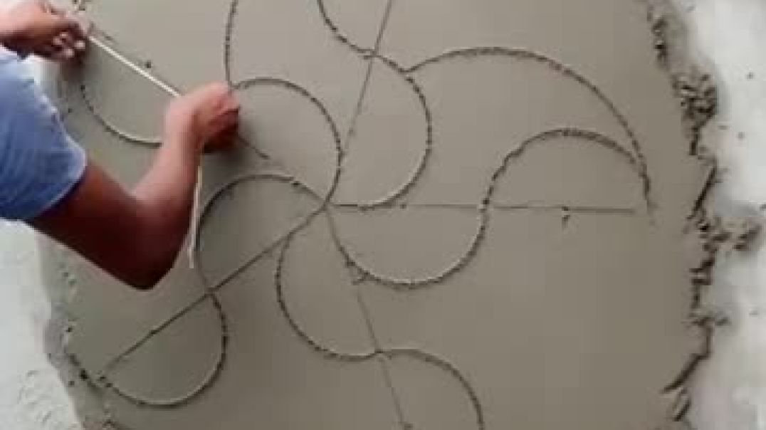 ⁣दिवाल में फुल कितना अछा लगता है 👍👌