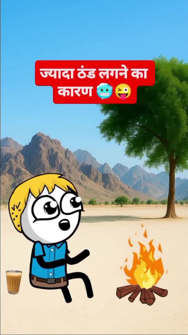 ज्यादा ठंड लगने का कारण  #Comedy #comedyclub #funnyreel  #fun ...
