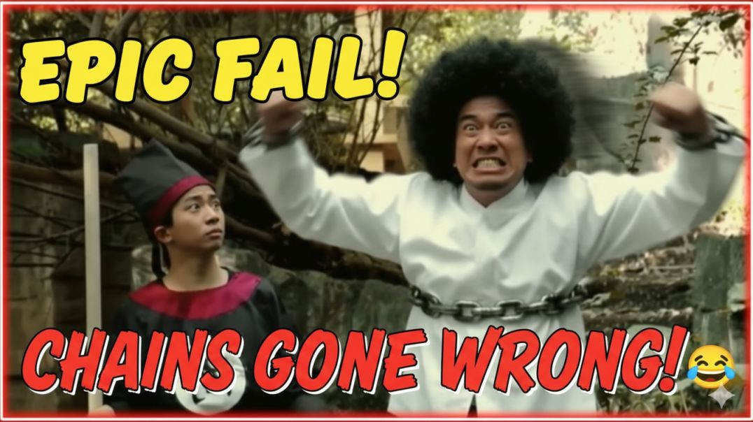 ⁣Epic fail chains gone wrong 😂😆 funny video