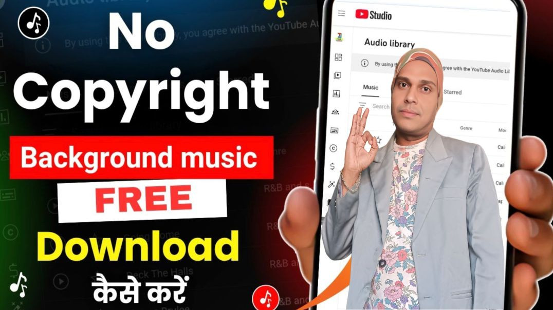 ⁣You tube video no copyright music kanha se dawnload kare