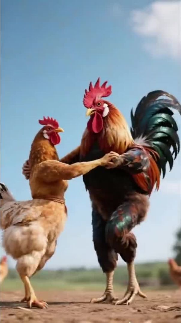 hen chicken dance