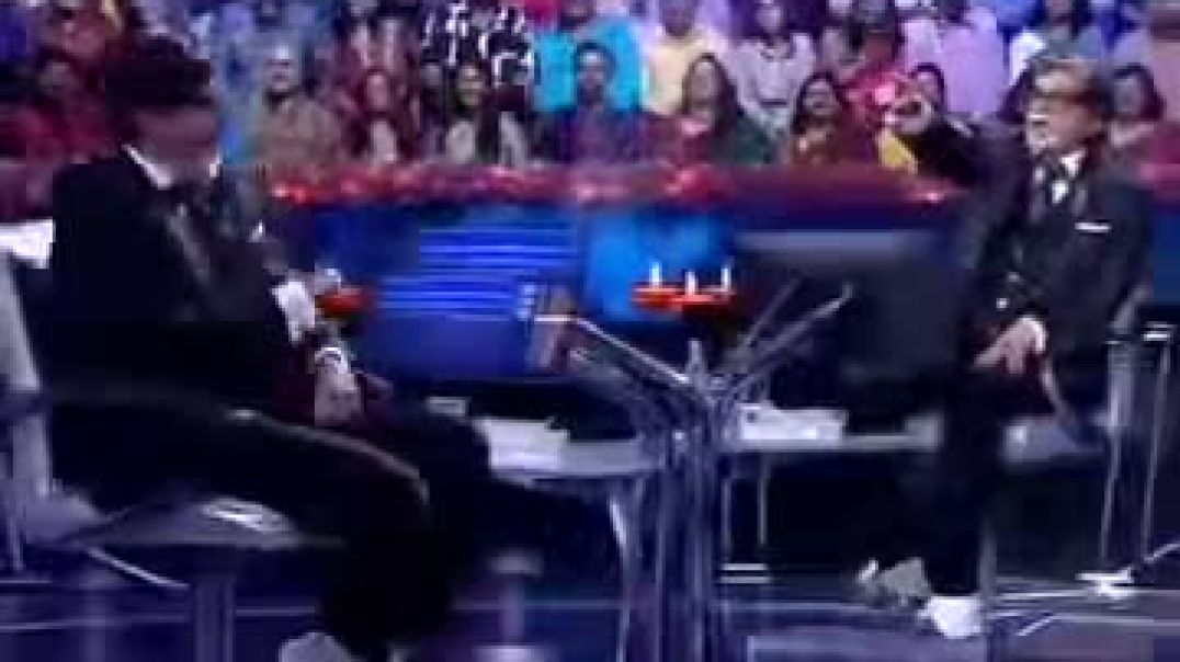 ⁣Duplicate amitabh bachchan in kbc