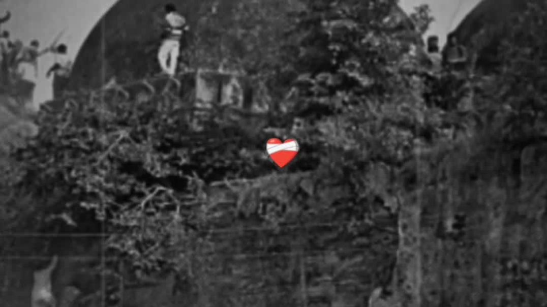 ⁣Babri masjid 💚❤️🕋