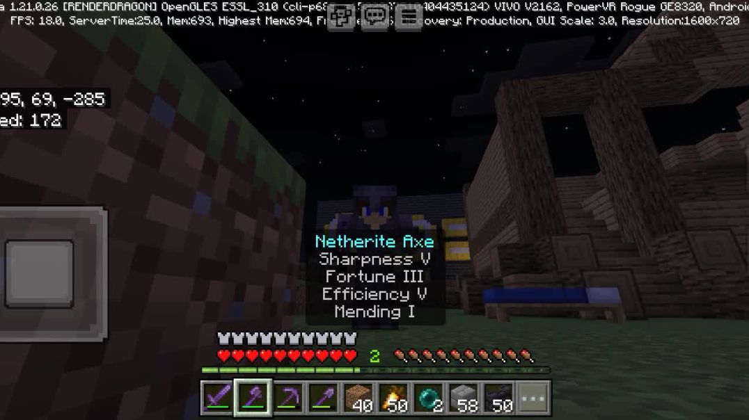 ⁣Michael survival ancient debris mining my name 📛