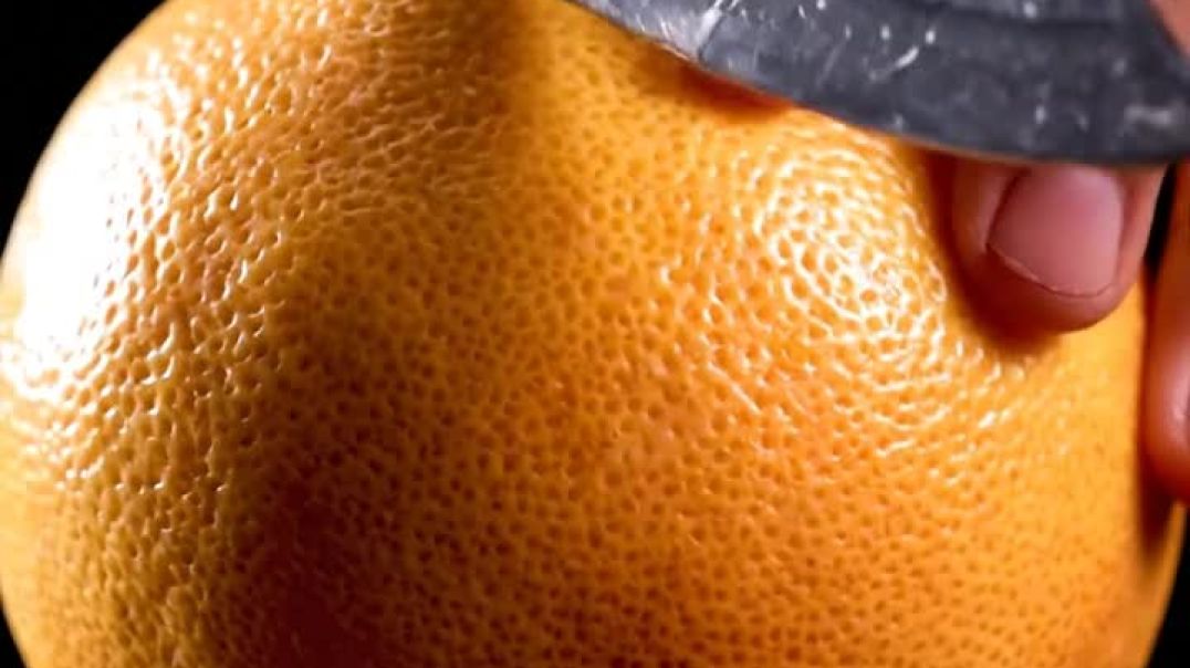 Grape Fruit 🍑 Cutting Sound Really Shoking Result.....😲