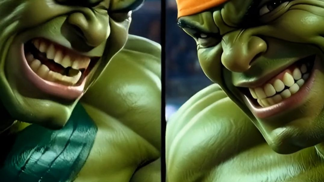 ⁣India vs pakistan hulk fight 😱