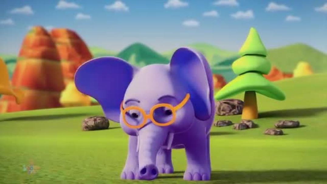 ⁣Ek Mota Hathi Ghumne Chala, एक मोटा हाथी, Nursery Poems and Cartoon Songs for Kids