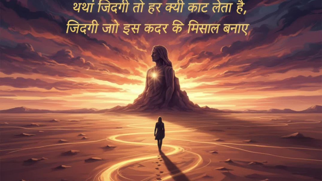 ⁣काम करो ऐसा कि एक पहचान बन जाए,हर कदम ऐसा चलो कि निशान बन जाए,यहां जिंदगी तो हर कोई काट लेता है,जिंद