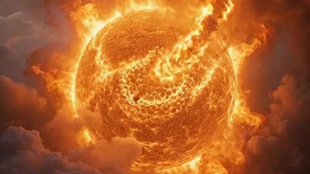 ⁣सूरज पर विस्फोट