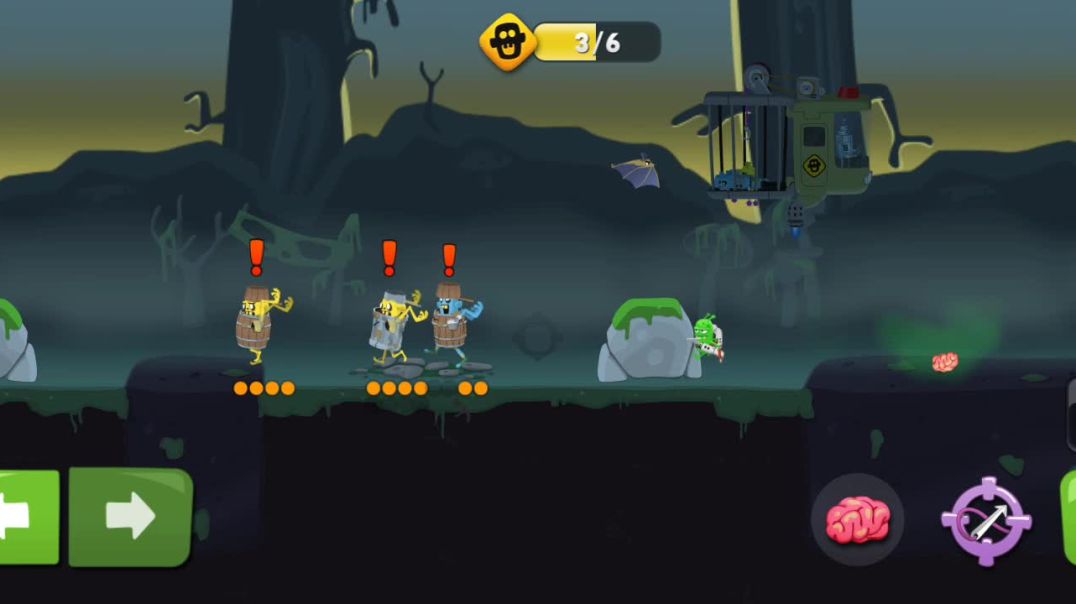 ⁣Zombie catching game | Zombie catchers game play video#game