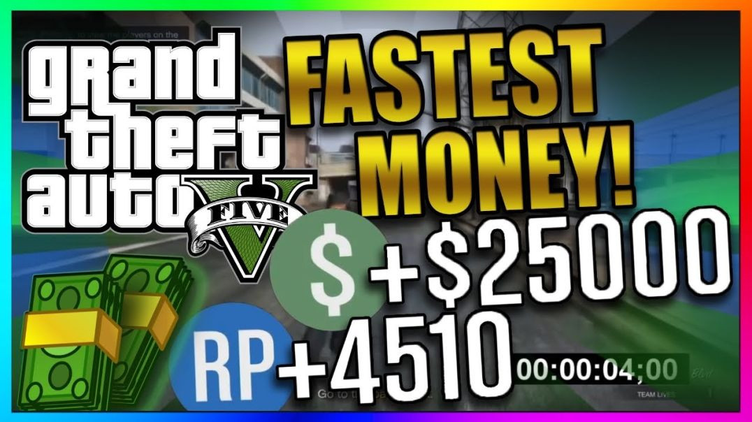 ⁣Top 5 Missions to make Money in GTA 5 Online
