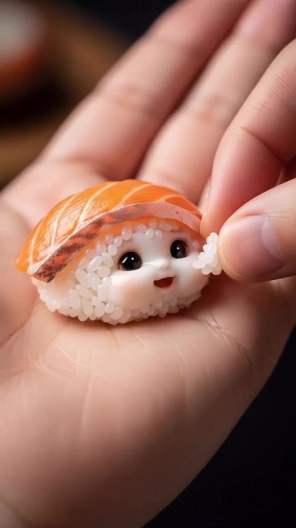 Tiny Sushi Baby 🥰🍣 | Cute Cartoon for Kids | Funny Food Animation | #Clipo