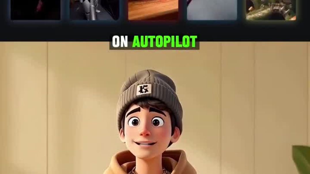 ⁣यह एआई फेसलेस पेज चलाता है जो ऑटोपायलट पर वायरल हो जाते हैं!