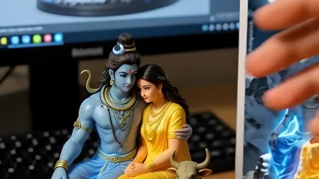 ⁣SivparvtiCollectible Idol Unboxing#sivparvati #SpiritualDecor #mahadev #viral  #shorts#yt