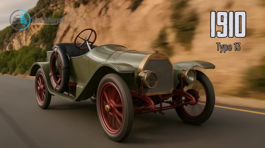 ⁣Bugatti Car Evolution 1909–2037 _ Veyron to Bugatti Chiron(720P_HD)