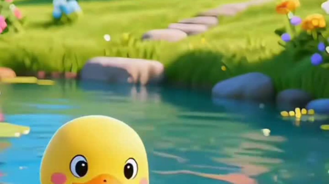 ⁣Baby Duck Rhyme 🦆🎶 | Kids Song