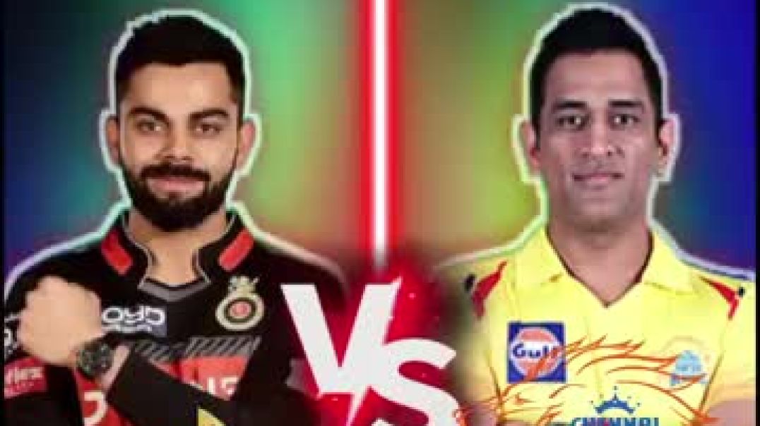 ⁣Virat kohli vs ms dhoni ipl comparison