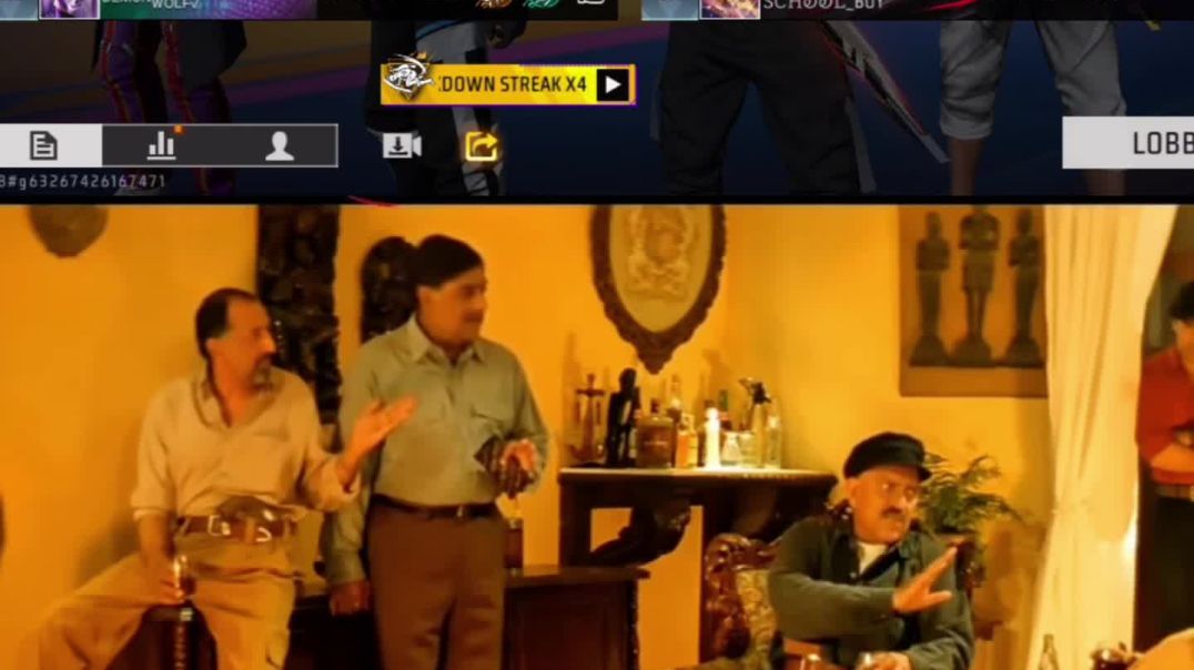 ⁣Free fire funny shorts 😄