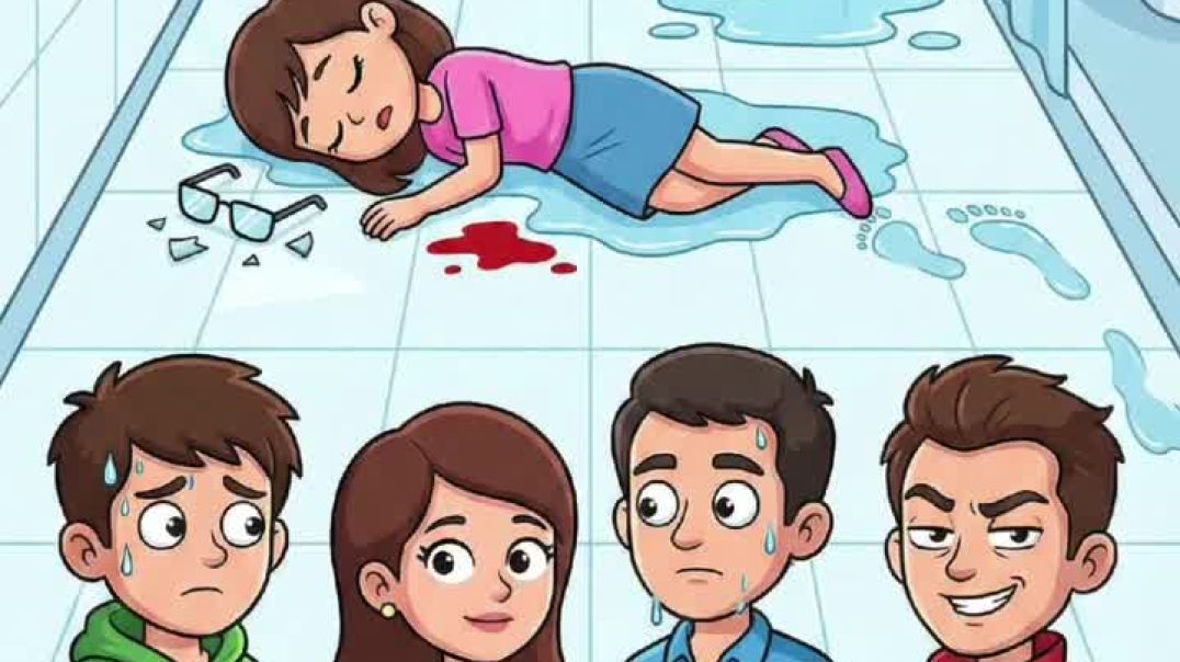 ⁣Four suspects_ one deadly secret