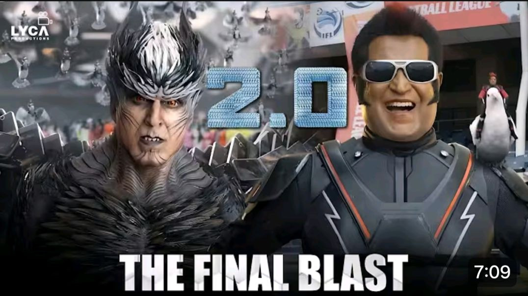 ⁣2.0 tamil movie rajnikant akshay kumar final battle