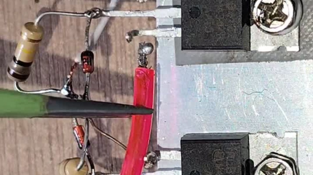 ⁣mini inverter circuit Kaise banta hai ghar per banaen