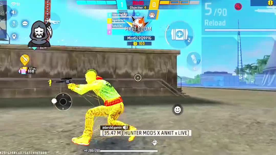 🔥_Free_Fire_Panel_1vs4_OP_Fight_😱___Solo_Clutch___Fast_Movement_💥