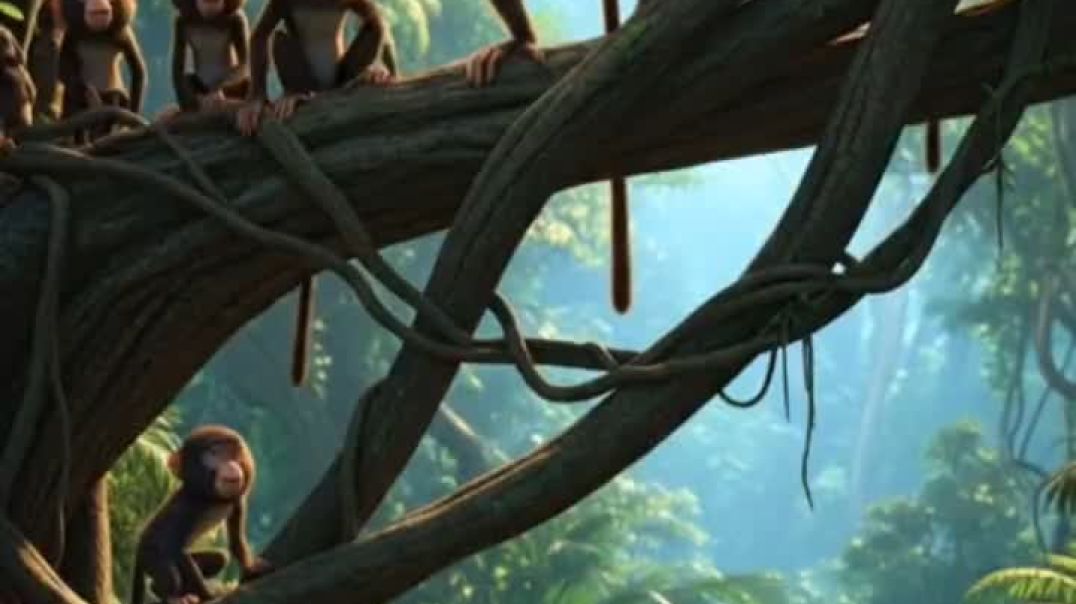 ⁣Jungle me hui masti