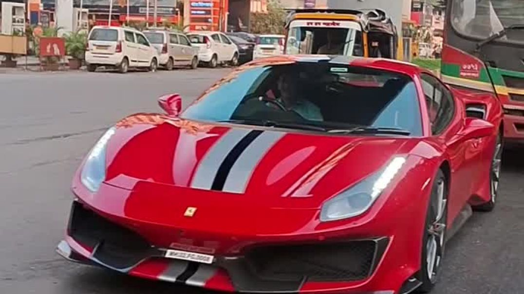 ⁣Super car collection in Mumbai