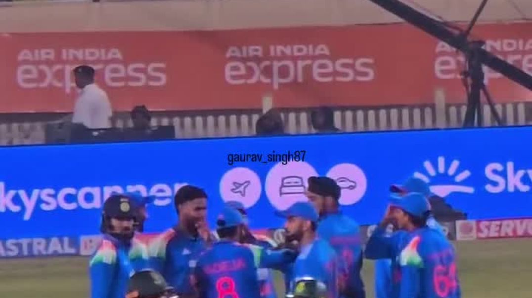 विराट कोहली का रिएक्शन