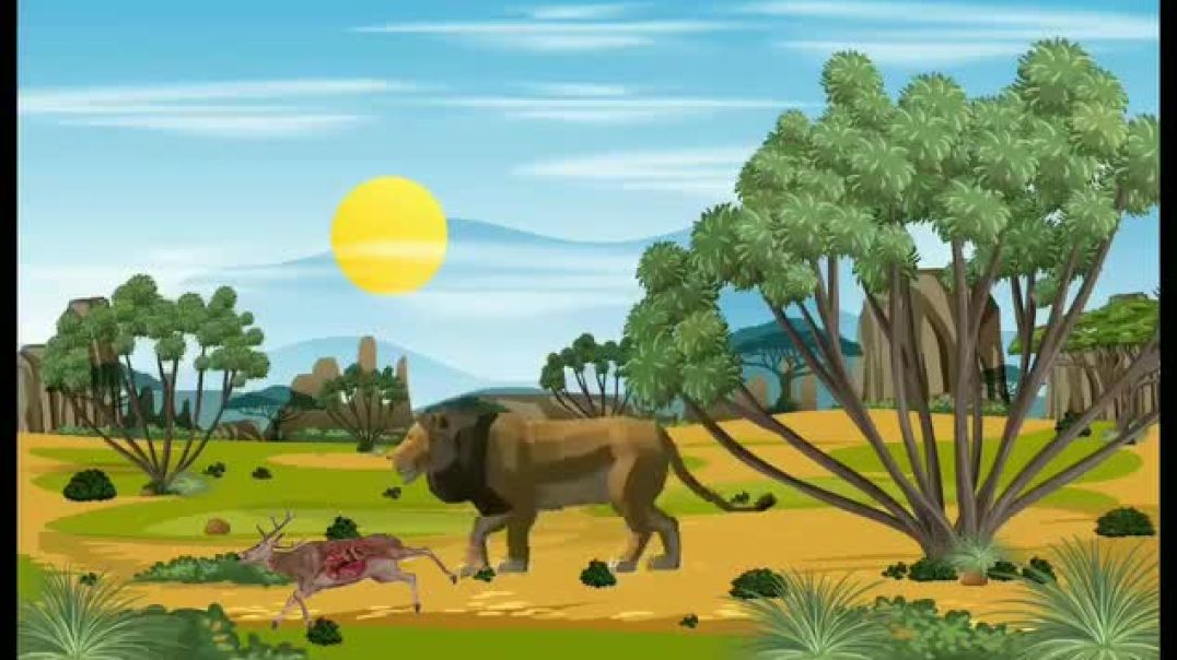 ⁣Sher aur Hathi ki kahani ,hindi kahaniya ,panchantra ki kahaniya #bikko kumar