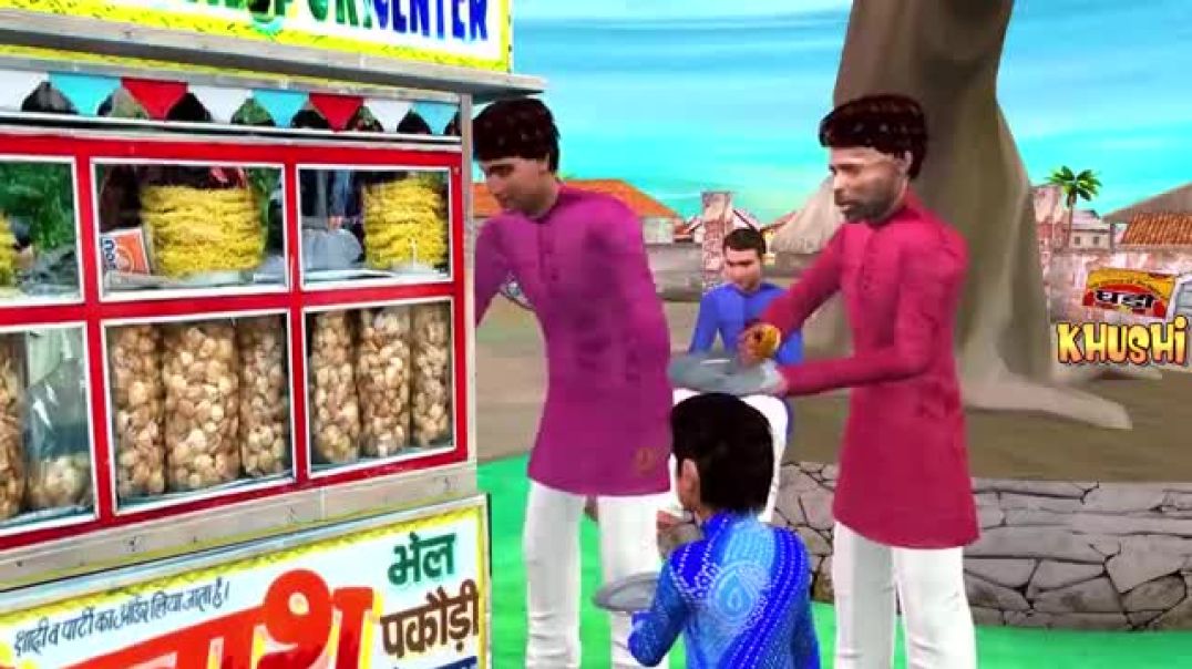 ⁣गोलगप्पे Golgappa Street Food Comedy 😋 Official VIP in hindi dubbed