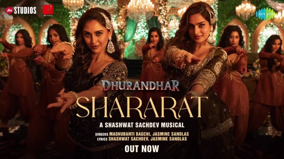 ⁣The big screen gave you a sneak peek but we_re here with all the _Shararat ✨__Full Music Video on Sa