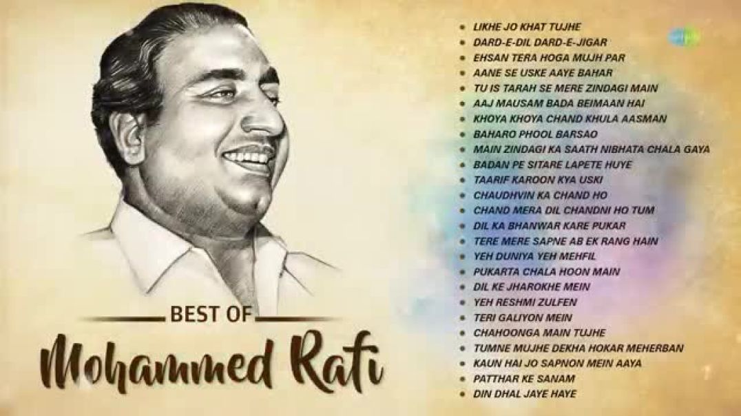 ⁣Mohammed Rafi Songs _ Likhe Jo Khat Tujhe _ Dard-e(360P)