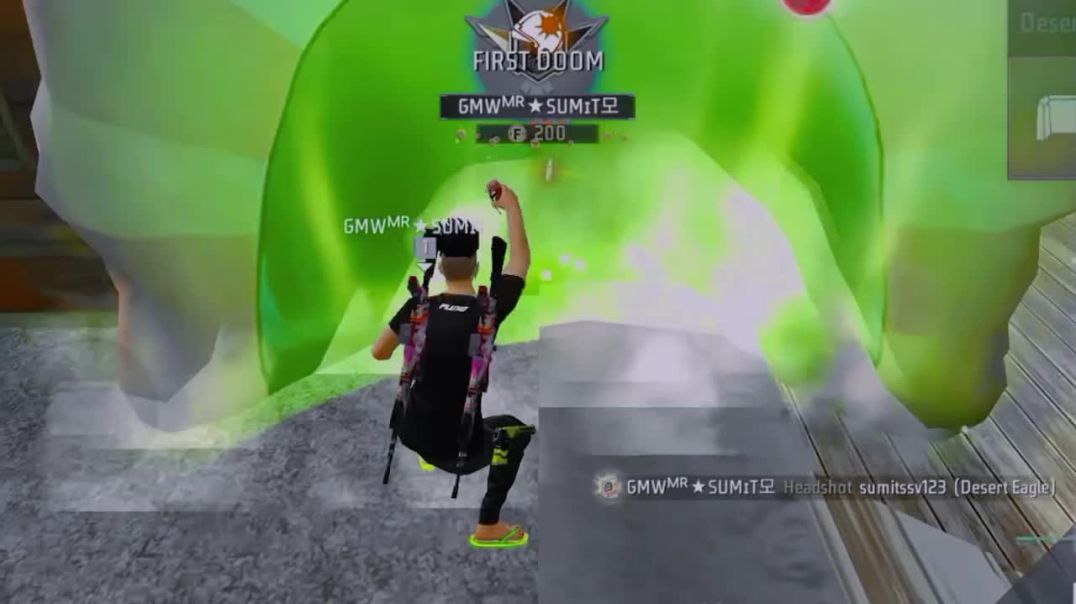 ⁣Free fire gameplay