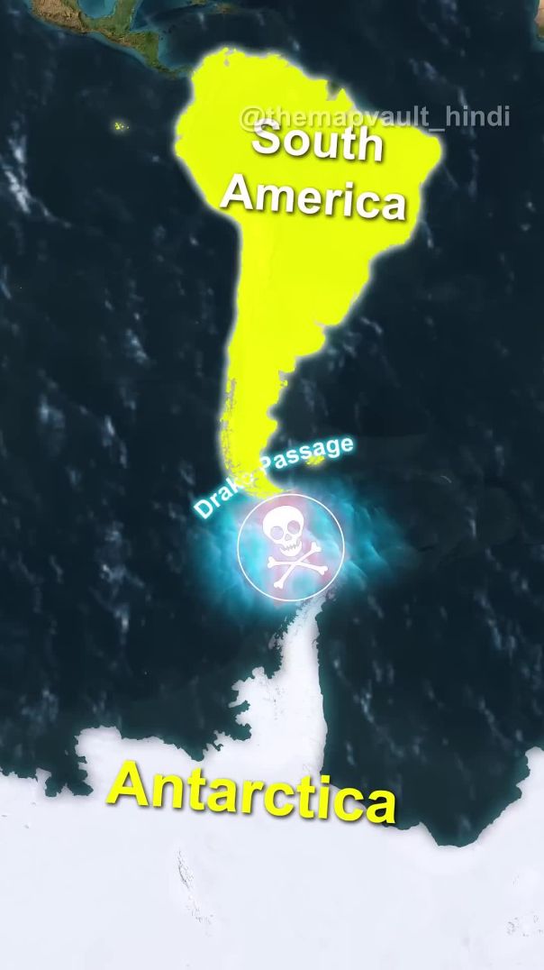 Drake Passageड्रेक पैसेज The Sea’s Most Treacherous Odyssey  shorts